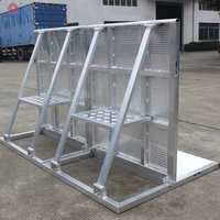 Podium en aluminium, barrières de sécurité pour concerts, barrières de contrôle de foule pour événements, clôtures de sécurité, location de barrières Mojo