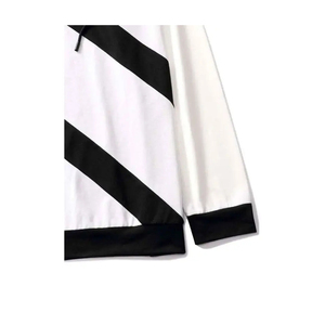 เสื้อฮู้ดแบบสวมหัวสำหรับผู้ชายโอเวอร์ไซส์ทำจากผ้าฝรั่งเศสมีฮู้ดพิมพ์ลายพัฟ3D ออกแบบได้ตามต้องการ - Product Image 5