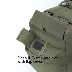 Sacs de sport de haute qualité sangles réglables sacs de voyage en nylon teint uni sport polyester fourni fabricant pakistanais - Product Image 6