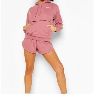 Camisa de manga larga de nailon y algodón de 2 piezas con logotipo personalizado, en la cintura con pliegues pantalones acampanados, mallas altas para chicas, conjuntos de ropa de mujer - Product Image 6