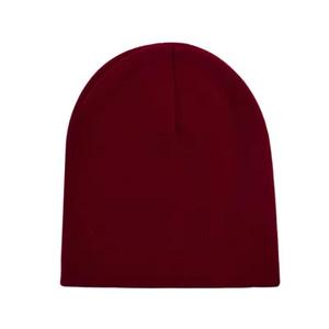OEM gran oferta de alta calidad de moda Popular Unisex acrílico cálido Slouch desplegar sombreros de invierno bordado personalizado logo gorro largo - Product Image 5