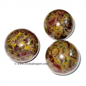 Crystal <b>Sphere</b> <b>Ball</b> Natural Fruit jasper Crystal <b>Sphere</b> Stone <b>Ball</b> Gemstone <b>Ball</b> Natural <b>Sphere</b> Healing Wholesaler - Product Image 1