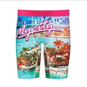 Calzoncillos bóxer de tiro alto para hombre de alta calidad hechos a medida 2025, ropa interior OEM 100% de fibra de bambú transpirable y de secado rápido - Product Image 1