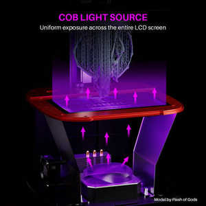 Impresora 3D de Resina ELEGOO Mars 4 9K, Automática, Industrial/Dental/Joyería, Impresora de Tarjetas, DLP/Pantalla Digital, Usada, PLA - Product Image 6