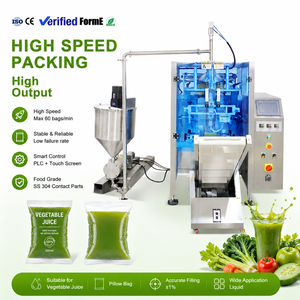 Hot Sale Automatic Paste Multifunctional Vertical Packing <b>Machine</b> Liquid Fruit Vegetable <b>Juice</b> Packaging <b>Machine</b> - Product Image 1