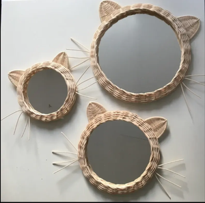 Espejos de Pared Redondos Modernos VGREENART con Diseño de Nubes Naturales en Varios Estilos para Interiores de Hoteles y Decoración del Hogar - Product Image 3