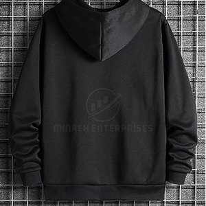 Sudaderas con Capucha Personalizadas para Hombre, de Manga Larga, 100% Algodón, Casuales, de Invierno, con Bolsillo y Diseño Personalizado - Product Image 2