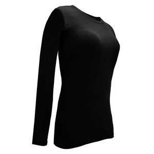 Impresión bordado moda manga larga debajo de Scrubs Camiseta de manga larga médica mujeres Enfermería Médica debajo de las camisas Accesorios - Product Image 4