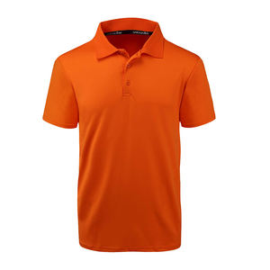 Venta al por mayor de fábrica Hombres 88% Poliéster 12% Spandex Popular Ecológico Polo de golf de secado rápido Camiseta - Product Image 5