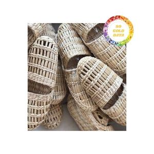 Trendy Handmade Water Hyacinth <b>Slipper</b> Vietnam Craft Eco Design Comfortable Home Footwear Great Choice For Summer - Product Image 2