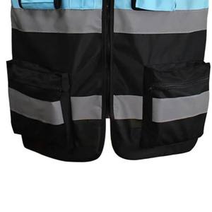 เสื้อกั๊กไฮวิสของผู้ชายเสื้อเชิ๊ตราคาแบบลำลองระบายอากาศได้ดี - Product Image 3