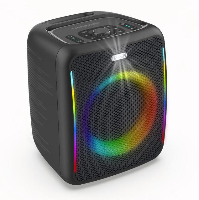 IPX4 Waterproof Portable Wireless for Karaoke Party Speaker Built-in Mic 70W Sound Gaming Ready Supports Apt-X Spotify