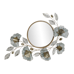 Vente en gros Miroir décoratif pour mariage Nouveau design vintage Miroir mural pour décoration de salon en métal Miroir mural en fer - Product Image 2