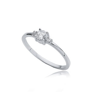 ต่างหูแบบคลัสเตอร์หิน CZ ทรงกลมแบบบางเครื่องประดับแฮนด์เมดสไตล์ตุรกี925เงินสเตอร์ลิง - Product Image 5