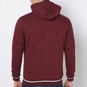 Sudadera con capucha básica para hombre Sudadera con capucha simple con bolsillo frontal Sudadera con capucha Lisa Logotipo personalizado impreso con cordón ajustable - Product Image 4