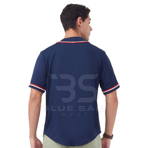 Tissu respirant de maillot de baseball d'équipe sportive de qualité supérieure avec maillot de baseball personnalisé de conception personnalisée - Product Image 2