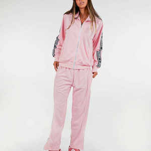 ผลิตชุดวอร์มคุณภาพสูง แจ็คเก็ตซิปแบบมีแถบสะท้อนแสง ตัดต่อผ้าแบบเบา ชุดวอร์มผู้ชาย - Product Image 3