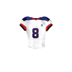 Uniformes de fútbol juvenil de poliéster 100% OEM al por mayor, los mejores precios, ropa de fútbol americano de talla grande, diseño de logotipo transpirable - Product Image 5