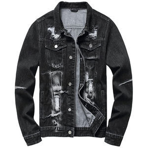 Veste en jean respirante pour homme Top 2025 avec tissu en denim de haute qualité recouvert de boutons - Product Image 5