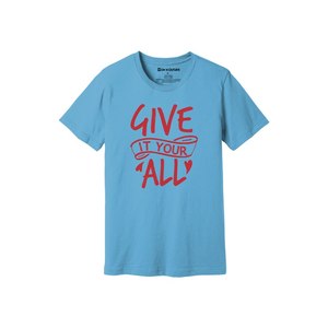 Camiseta de algodón 100% con temas de bondad, estampado de estilo informal, 12 opciones de color, 160-180, colocación de diseño personalizable GSM pesado - Product Image 4