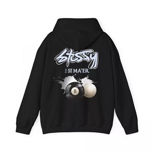 Pull à capuche graphique 100% coton de haute qualité pour hommes avec impression de logo personnalisé - Product Image 2