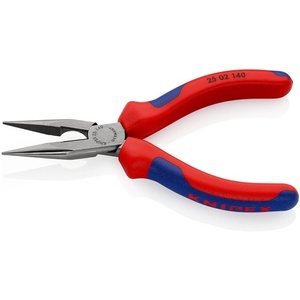 Pince de pêche KNIPEX 140 mm longue, plate/ronde, droite, polie, avec poignées multi-composants - Product Image 4