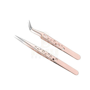 Isolation Eyelash Extension <b>Tweezers</b> Custom Design Lash Extension Isolation <b>Tweezer</b> With Best Price - Product Image 1