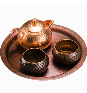 Juego de Teteras al Por Mayor, Tetera con Acabado en Cobre Antiguo para Servir Té y Café - Product Image 6