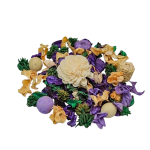 Popurrí Aroma Flores secas Popurrí Bolsas Ambientador Decoración de flores secas naturales Natural - Product Image 1