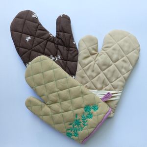 Dernier modèle de broderie Fabricant de mitaines de four en coton de bonne qualité le plus vendu en Inde - Product Image 5
