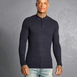 Nouveau design Polo de golf pour hommes, chemises de golf de marque classique pour adultes, en coton, tricotées, d'affaires personnalisées et décontractées - Product Image 5