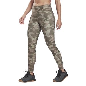 2024 femmes haute qualité Gym Leggings respirant Polyester Spandex vêtements d'entraînement avec taille moyenne Fitness Leggings - Product Image 1