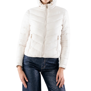 Blouson Bomber Slim Fit Léger en Tissu Oxford Teint Uni Coupe-Vent Chaud Isolé pour l'Hiver Style Ajusté - Product Image 6