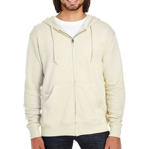 Custom French Terry Full Zip con capucha al por mayor sudaderas con cremallera - Product Image 1