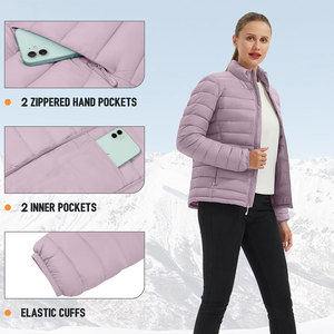 Newest Style Lady Puffer <b>Jacket</b> Women's Quilted Padded Winter Bubble <b>Jacket</b> <b>For</b> Outdoor Use - Product Image 5