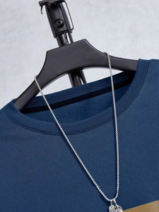 Conjunto Deportivo de Invierno para Hombre, Talla Grande, Color Sólido, con Logotipo Personalizado, Ropa Deportiva Informal, Sudadera y Pantalones Jogger, Conjunto de Dos Piezas, Ropa Urbana, Venta al por Mayor - Product Image 5