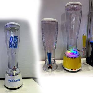 Dispensador de Bebidas de Plástico LED, Dispensadores de Cerveza de Barril, Torre Popular - Product Image 4