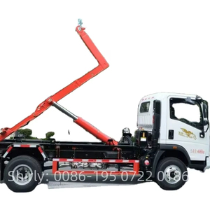 Camion à ordures à chargement arrière personnalisable, compresseur hydraulique de déchets, camion compacteur de 12 m³ à vendre - Product Image 1