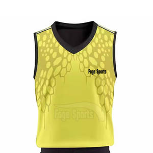 Tenues de volley-ball pour hommes adultes de qualité supérieure, 100% polyester, respirantes, séchage rapide, vêtements d'entraînement, couleurs et logo personnalisés, tendance - Product Image 4