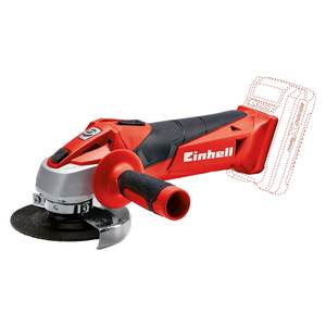 Meuleuse d'angle sans fil Einhell 18V D. 115 mm Tc Ag 18 115 Li Solo PXC 4431130 Batterie non incluse - Product Image 1