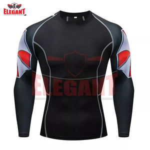 MMA Rash Guard à manches longues par Elegant Sports Respirant Qualité personnalisée avec protection solaire Meilleur prix sur un nouveau design - Product Image 2