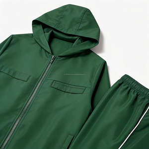 Chaqueta y Pantalones Impermeables de Nylon y Spandex para Hombre, Conjunto Deportivo Cortavientos OEM - Product Image 3