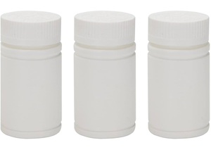 <b>White</b> Plastic Box Polyethylene Round Health Products Capsule Blown Screw Cap Medicine Plastic <b>Boxes</b> - Product Image 6