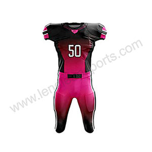 Meilleur design d'uniforme de football américain unisexe personnalisé nouveau style d'uniforme uni avec nom et numéro de l'équipe pour adultes - Product Image 2