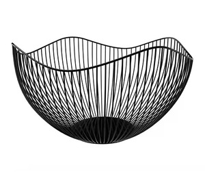 Panier de fruits en métal Artisan bol décoratif artisanal pour Table à manger comptoir de cuisine élégant Durable moderne - Product Image 4