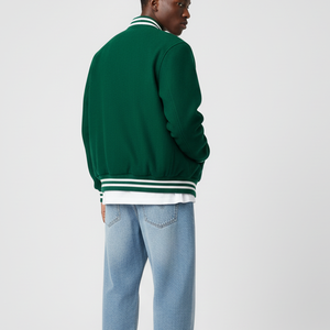 เสื้อแจ็คเก็ตวาร์ซิตี้ผู้ชายสำหรับฤดูหนาว ปักลายโลโก้ตามสั่ง คุณภาพสูง ดีไซน์เรียบง่าย กันน้ำ กันลม - Product Image 6