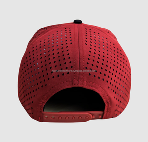 OEM Custom Camo Snapback <b>Cap</b> 6 Panel <b>Flat</b> Brim Adjustable Rubber Patch Logo Golf Hat for Streetwear Outdoor Sports - Product Image 4