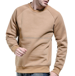 OEM Wholesale 100% Polyester Crew Neck Sweatshirts Winter Casual Apparels for Men Solid Color Vintage Style <b>Enzyme</b> Washed - Product Image 1