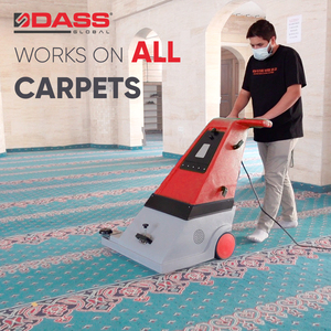 LCV60 / Extractor de Alfombras Eléctrico Manual con Función de Desincrustación/Desfibración, 220V, 2 Años de Garantía, 49 kg, para Uso Comercial - Product Image 1