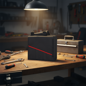 Bolsa de herramientas enrollable Knipex con 4 compartimentos vacíos para alicates Cobra - Product Image 3